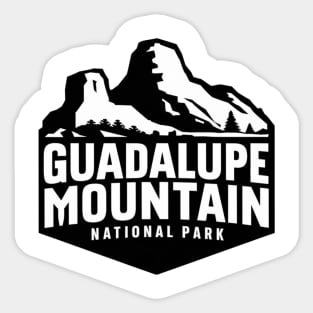 Guadalupe Mountain National Park Sticker